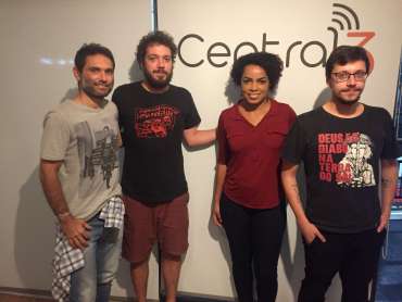 Fofão no Programa Central Cine Brasil.